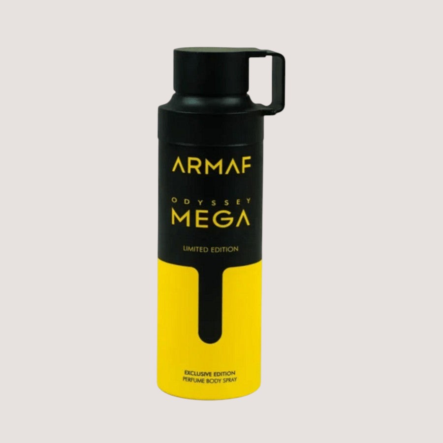 Armaf Odyssey Mega Body Spray (M) / 200ml - Oasis Perfumes Honduras