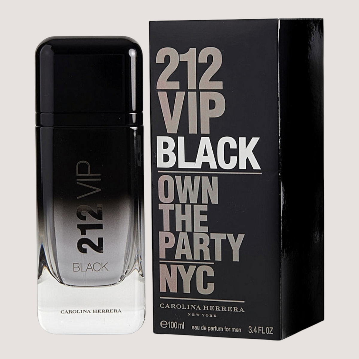 Carolina Herrera 212 VIP Black EDP (M) / 100ml - Oasis Perfumes Honduras