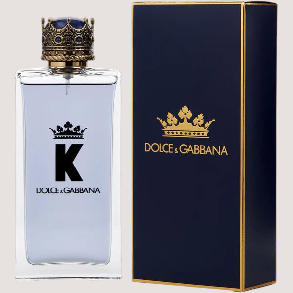 Oasis Perfumes Honduras Mayoreo Dolce & Gabbana K Eau de Toilette 100ml bottle with crown cap and matching navy box