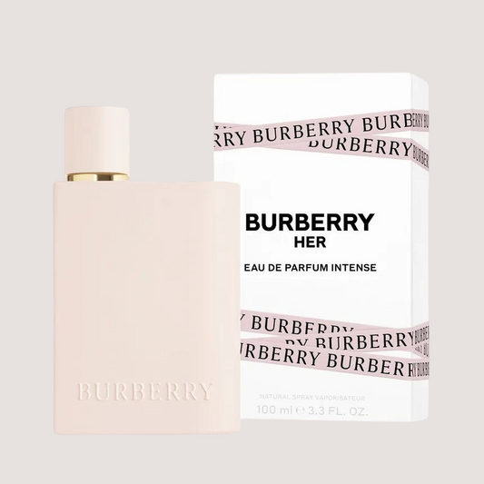 Perfume Burberry Her Intense de Oasis Perfumes Honduras Mayoreo en frasco rosa de 100ml con su caja original