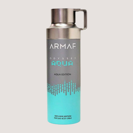 Armaf Odyssey Aqua Body Spray (M) / 200ml - Oasis Perfumes Honduras
