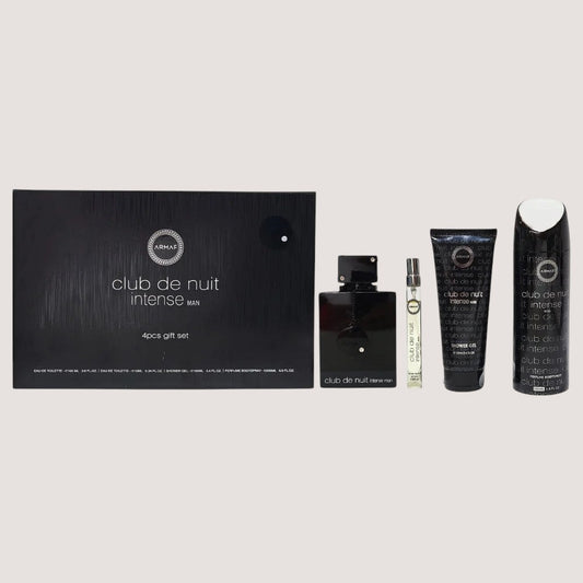 Armaf Club de Nuit Intense EDT (M) / 105ml / 4 Pc SP 105ml; SP 10ml; SG 100ml; BS 200ml