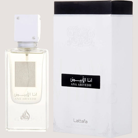 Lattafa Ana Abiyedh EDP (U) / 60ml - Oasis Perfumes Honduras