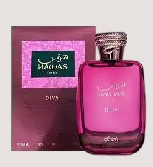 Rasasi Hawas Diva for Her EDP (W) / 100ml