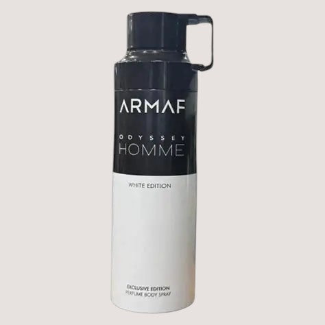 Armaf Odyssey Homme White Body Spray (M) / 200ml - Oasis Perfumes Honduras