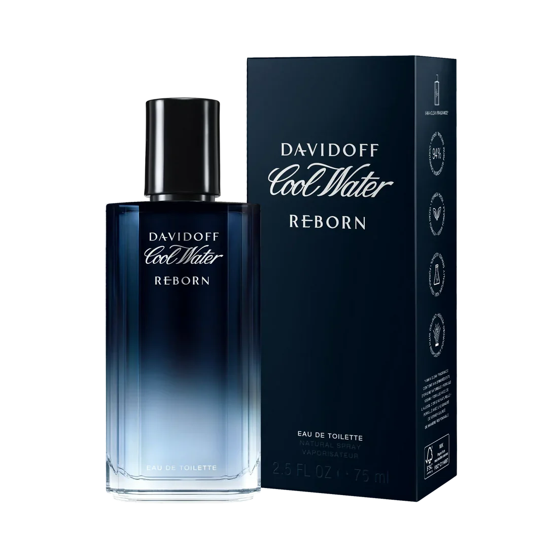 Davidoff Cool Water Reborn EDT (M) / 125ml - Oasis Perfumes Honduras