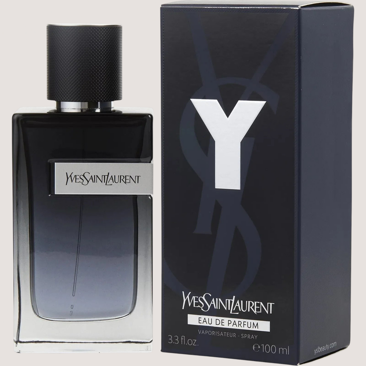 Perfume Yves Saint Laurent Y Eau de Parfum para hombre de 100ml en frasco de vidrio oscuro con su caja original
