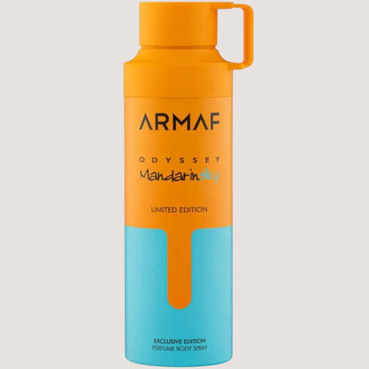 Armaf Odyssey Mandarin Sky Body Spray (M) / 200ml - Oasis Perfumes Honduras