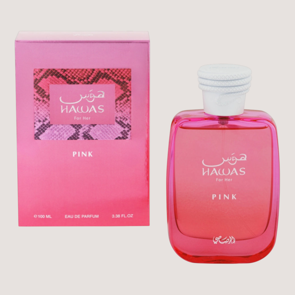 Rasasi Hawas Pink for Her EDP (W) / 100ml - Oasis Perfumes Honduras