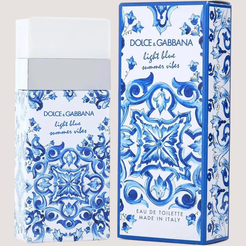 Dolce & Gabbana Light Blue Summer Vibes EDT (W) / 100ml - Oasis Perfumes Honduras